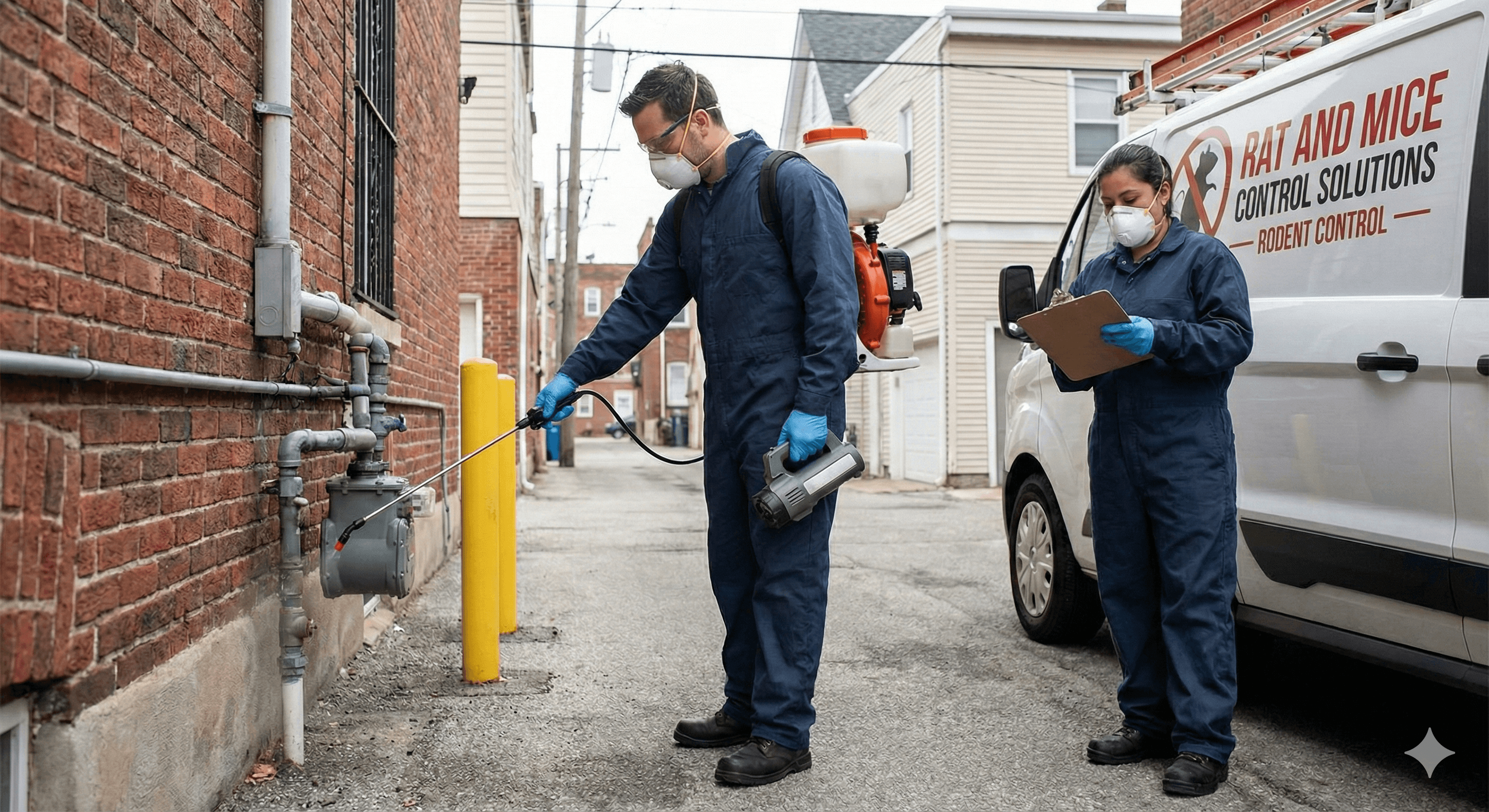 Professional rodent control service